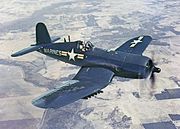 AU-1 Corsair in flight 1952