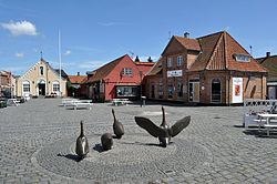 Aakirkeby, Bornholm (2012-07-02), by Klugschnacker in Wikipedia (2).JPG