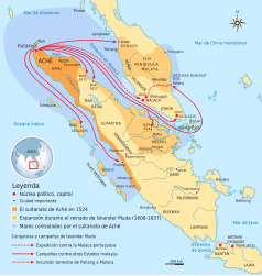 Ubicación de Aceh