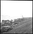 Landing activity on Green Beach, February 1945