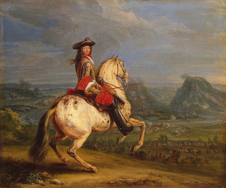 File:Adam Frans van der Meulen - Louis XIV at the taking of Besançon (1674).jpg