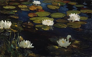 Water Lilies, Study for the Youth and a Mermaid