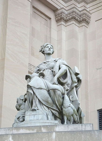 File:Allegorical Figure of Manhattan, from the Manhattan Bridge, NYC - Daniel Chester French - Brooklyn Museum - DSC08218.JPG