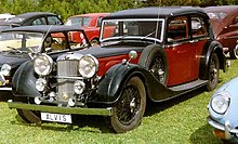 A 1938 4.3 Litre sports saloon