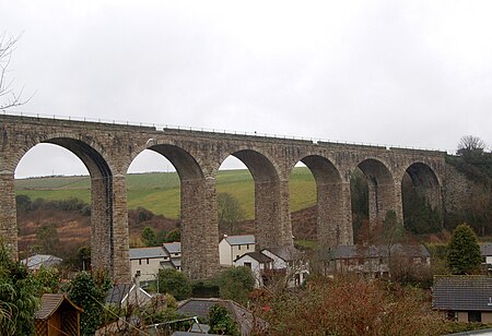 AngharrackRailwayViaductCornwallUK