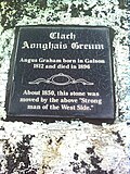 Thumbnail for File:Angus Graham Memorial Plaque.jpg