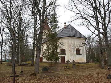 Старое кладбище при церкви святой Анны