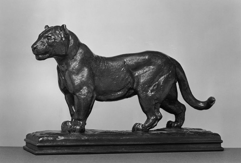 File:Antoine-Louis Barye - Standing Jaguar - Walters 2784.jpg