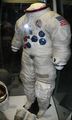 Jim Irwin's space suit on display at the National Air and Space Museum