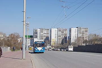 Widok na północ od Voznesenskaya Gorka