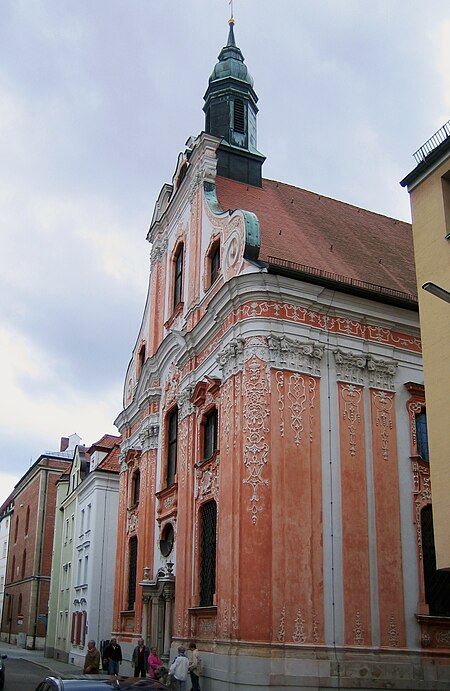 Asamkirche Ingolstadt Außen