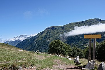 Pyrénées National Park, here on the foothills of the Aspe Valley.