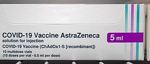 Miniatura per Vaccino anti COVID-19 AstraZeneca
