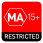 Australian Classification Mature 15+ (MA 15+).svg