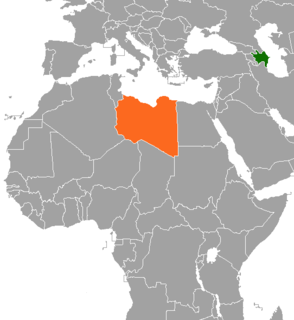 Azerbaijan–Libya relations