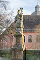 Stone figure of St. Johann Nepomuk, today a copy by Hans Leitherer