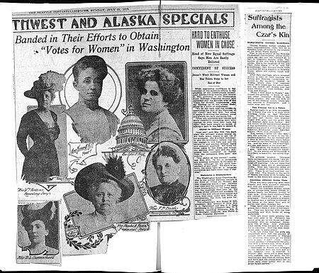 Fail:Banded in Their Efforts to Obtain "Votes for Women" in Washington.jpg