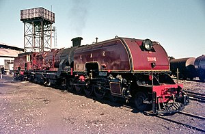 No. 5604 at Dar es Salaam depot, Tanzania, in 1968