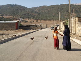 Straatscène, zomer 2008