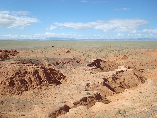 Exposures at the Flaming Cliffs