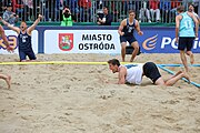 Deutsch: Beachhandball Europameisterschaften 2019 (Beach handball Euro); Tag 6: 7. Juli 2019 – Männerfinale, Dänemark-Norwegen 2:0 (25:18, 19:16) English: Beach handball Euro; Day 6: 7 July 2019 – Men's Final – Denmark-Norway 2:0 (25:18, 19:16)