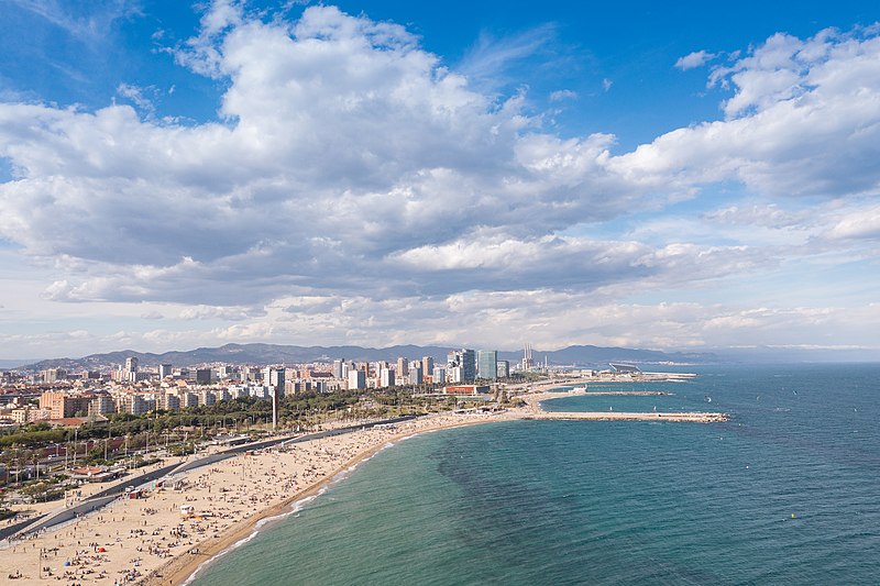 File:Beaches of Barcelona, Spain (51226454918).jpg