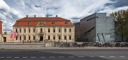 Berlin Jüdisches Museum und der Libeskind Bau