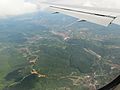 الطبيعة في بيكوز، صورة من الطائرة.