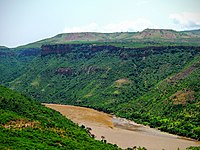 Nil Błękitny w pobliżu Bahyr Daru