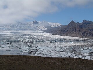 <span class="mw-page-title-main">Breiðamerkurjökull</span> Outlet glacier in Iceland