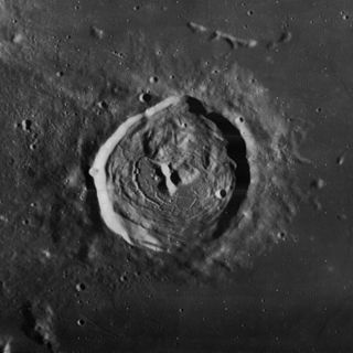 <span class="mw-page-title-main">Briggs (crater)</span> Feature on the moon