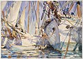 《白色船》[e 35] 莊·辛加·沙金特[e 36]，1908 年