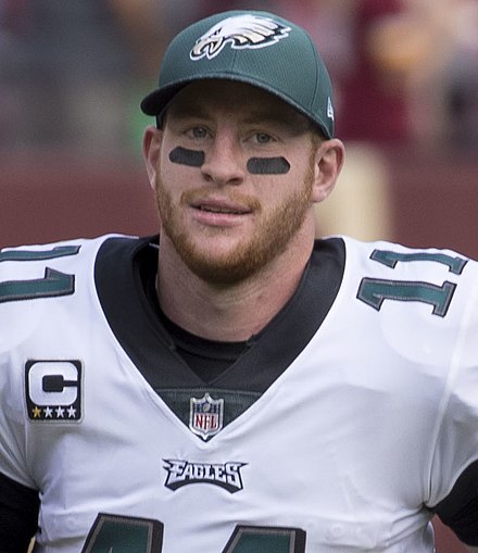 Carson Wentz is the current starter for the Indianapolis Colts since joining the team prior to the 2021 season.