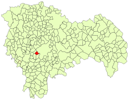 Caspueñas - Carte