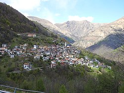 Skyline of Cavargna