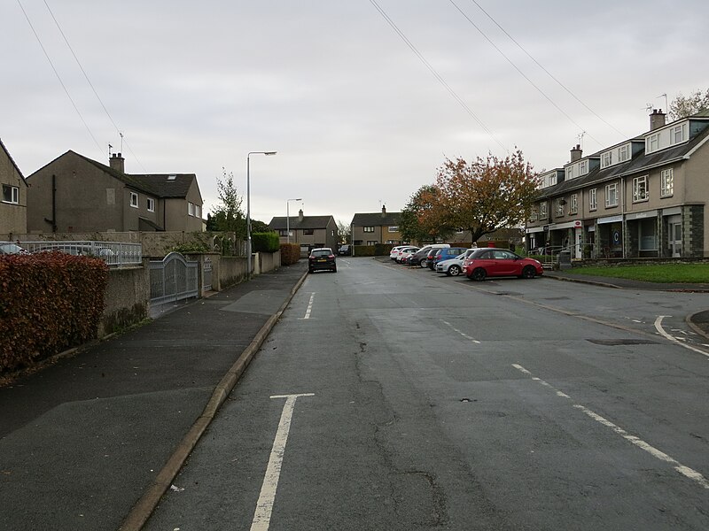 File:Central Drive at Croftlands in Ulverston - geograph.org.uk - 5961984.jpg