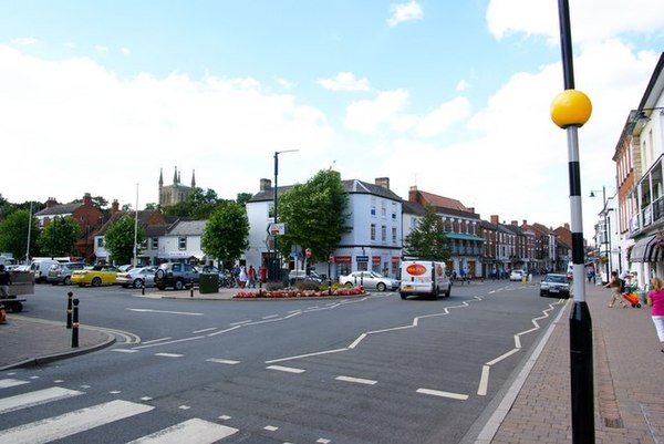 Pershore town centre