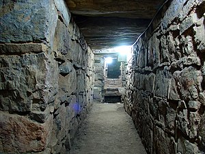 Innengalerien von Chavín de Huántar