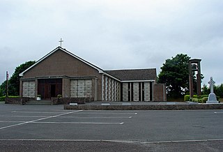 Ballinabrackey Village in County Meath, Ireland