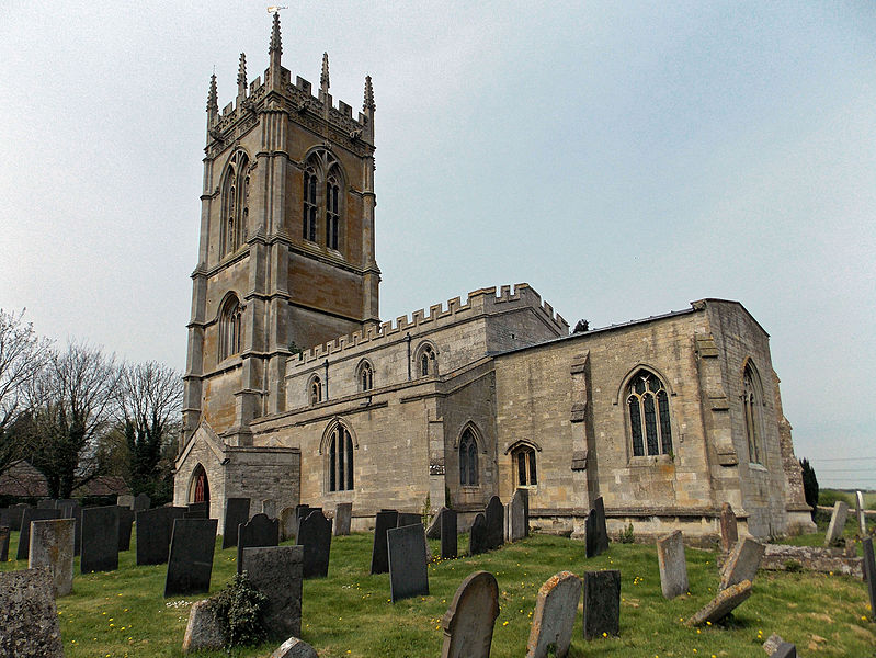 File:Church of the Holy Cross Great Ponton Lincolnshire England - from the southeast.jpg