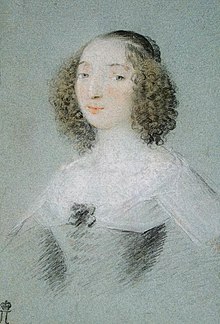 Portrait d'Henriette Marie de Buade (par Claude Mellan)