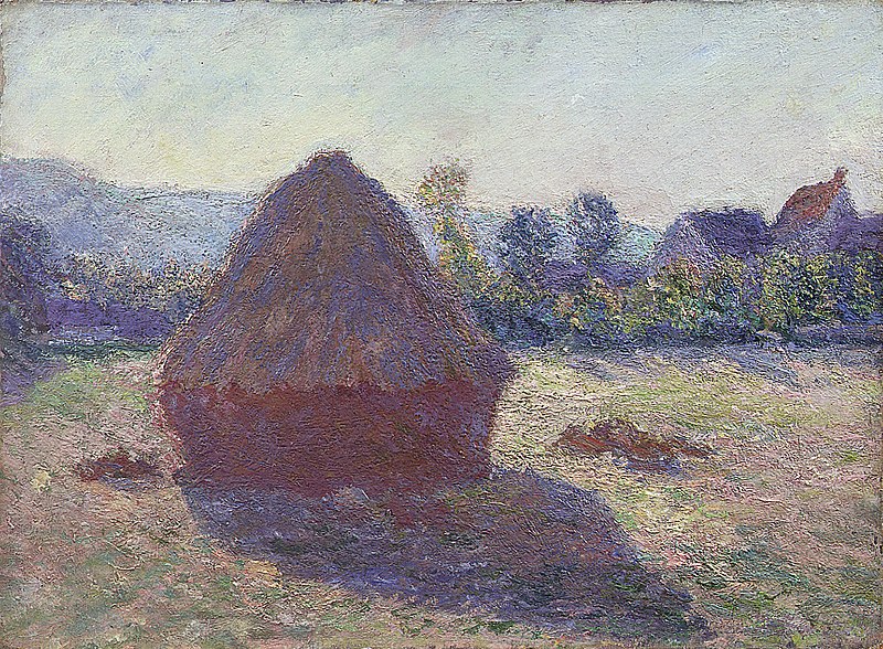 File:Claude Monet - Haystack in the Evening Sun - Gösta Serlachius Fine Arts foundation.jpg
