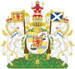 Escudo Del Reino Unido: Descripción, Variante utilizada en Escocia, Historia