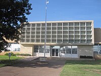 The Coke County Courthouse at Robert Lee