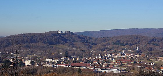 Location of Notre Dame du Haut Colline de Bourlemont 01.JPG