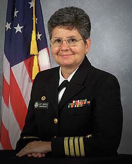 Kathlene Contres US Navy officer