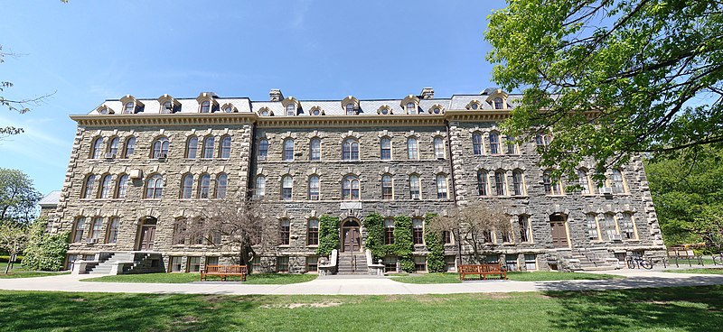 File:Cornell Morrill Hall photostitch rectilinear May 2009.jpg