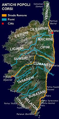 Ancient tribes of Corsica (tribes' names are in Italian and not in Latin). Corsica-Romana.jpg