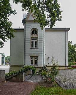 Coswig Karrasstraße 4 Villa Karrasburg Museum Villa, heute Museum V