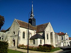 L'église Saint-Gervais de Courteuil.